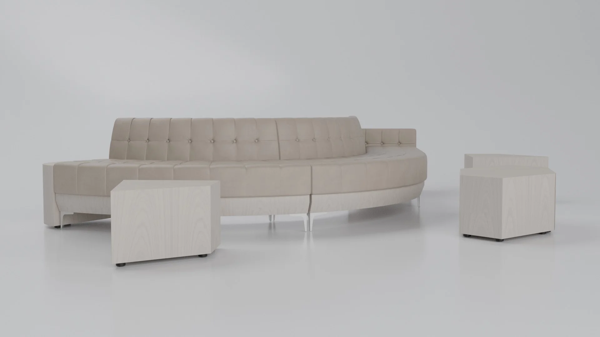 Commercial modular seating from the A10 102 collection by Cria Furniture